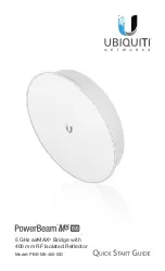 Ubiquiti powerbeam m5 PBE-M5-400-ISO Quick Start Manual preview