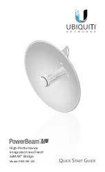 Предварительный просмотр 1 страницы Ubiquiti PowerBeam M5 PBE-M5-400 Quick Start Manual