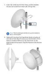 Предварительный просмотр 9 страницы Ubiquiti PowerBeam M5 PBE-M5-400 Quick Start Manual