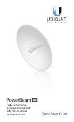 Ubiquiti PowerBeam PBE-5AC-500 Quick Start Manual предпросмотр