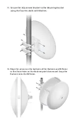 Предварительный просмотр 12 страницы Ubiquiti PowerBeam PBE-5AC-500 Quick Start Manual