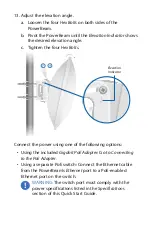 Предварительный просмотр 13 страницы Ubiquiti PowerBeam PBE-5AC-500 Quick Start Manual