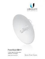 Предварительный просмотр 1 страницы Ubiquiti PowerBeam PBE-5AC-Gen2 Quick Start Manual