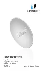 Ubiquiti PowerBeam PBE-5AC400 Quick Start Manual preview