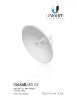 Preview for 1 page of Ubiquiti RocketDish LW RD-5G30-LW Quick Start Manual