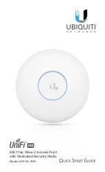 Ubiquiti UAP-AC-SHD Quick Start Manual preview