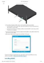 Предварительный просмотр 10 страницы Ubiquiti UFiber OLT Quick Start Manual