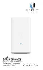 Ubiquiti UniFi AC MESH PRO Quick Start Manual предпросмотр