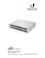 Preview for 1 page of Ubiquiti UniFi Switch 48 US-48-500W Quick Start Manual