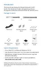 Preview for 2 page of Ubiquiti US-48 Quick Start Manual