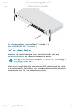 Предварительный просмотр 8 страницы Ubiquiti USW-24 Quick Start Manual