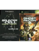 ubisoft TOM CLANCY S-GHOST RECON 2 Manual preview
