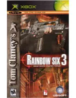ubisoft TOM CLANCY S-RAINBOW SIX 3-SQUAD-BASED COUNTER TERROR Manual preview