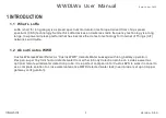 Preview for 4 page of UbiTech WWDLW Series User Manual