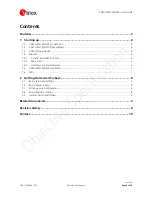 Preview for 3 page of Ublox C027-U20 User Manual