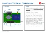 Preview for 1 page of Ublox EVK-7PAM Quick Start