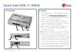 Preview for 1 page of Ublox EVK-8 Quick Start