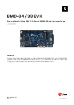 Preview for 1 page of Ublox EVK-BMD-340 User Manual