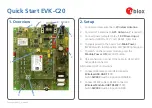 Preview for 1 page of Ublox EVK-C20 Quick Start