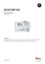 Ublox EVK-F9P-00 User Manual preview