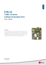 Предварительный просмотр 1 страницы Ublox EVK-L4 User Manual