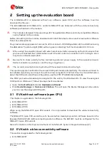 Preview for 14 page of Ublox EVK-NINA-W1 User Manual