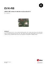 Ublox EVK-R8 Series User Manual preview