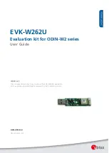 Ublox EVK-W262U User Manual предпросмотр