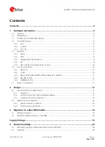 Preview for 3 page of Ublox LEA-M8F Hardware Integration Manual