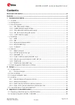 Preview for 3 page of Ublox LEA-M8S Hardware Integration Manual