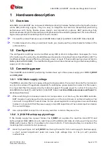 Preview for 5 page of Ublox LEA-M8S Hardware Integration Manual