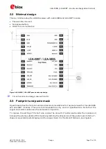 Preview for 13 page of Ublox LEA-M8S Hardware Integration Manual