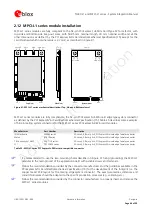 Предварительный просмотр 66 страницы Ublox MPCI-L1 series System Integration Manual