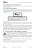 Предварительный просмотр 45 страницы Ublox NORA-B1 Series System Integration Manual