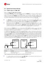 Предварительный просмотр 96 страницы Ublox SARA-G3 System Integration Manual