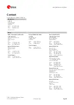 Предварительный просмотр 58 страницы Ublox TIM-5H Hardware Integration Manual