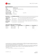 Preview for 2 page of Ublox VERA-P171 Datasheet