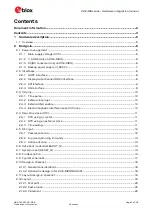 Предварительный просмотр 3 страницы Ublox ZOE-M8 Series Hardware Integration Manual