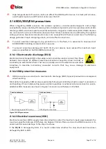 Предварительный просмотр 21 страницы Ublox ZOE-M8 Series Hardware Integration Manual