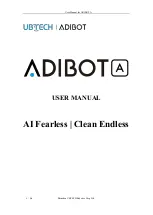 UBTECH ADIBOT-A User Manual preview