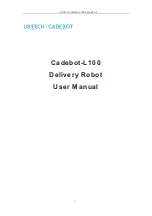 UBTECH Cadebot-L100 User Manual preview