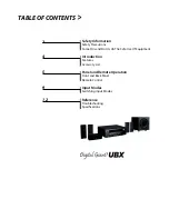 Preview for 2 page of UBX UBR510B Instruction Manual