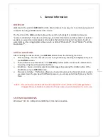 Preview for 4 page of UC Logic Artisul D13 User Manual