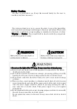 Preview for 2 page of UCAN FT-F Series Installation And Operation Manual