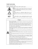 Preview for 3 page of Uchida Yoko F-45N Operation Manual