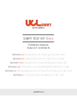 Preview for 1 page of UCL SWIFT TEK-6 Quick Start Manual