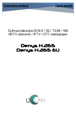 Предварительный просмотр 28 страницы Uclan Denys H.265 User Manual