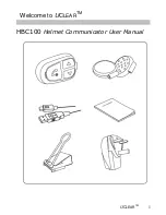 Preview for 2 page of Uclear HBC 100 User Manual