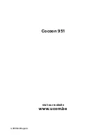 Предварительный просмотр 36 страницы UCOM COCOON 951 TWIN User Manual