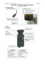 Uconnect BLE-232D-E User Manual preview